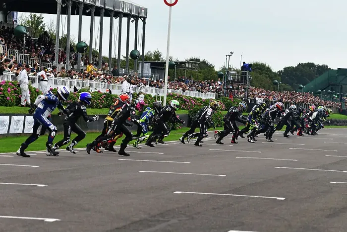 Rights Managed : CJ14 8512 Le Mans style running start Rights Managed : CJ14 8512 Le Mans style running start