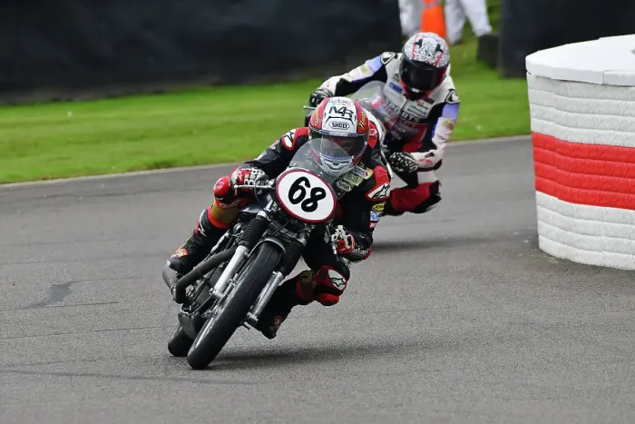 Rights Managed : CJ14 8555 Michael Russell, Michael Rutter, Norton Velocette MSS Rights Managed : CJ14 8555 Michael Russell, Michael Rutter, Norton Velocette MSS