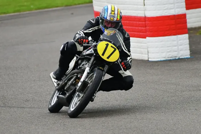 Rights Managed : CJ14 8578 Adam Child, Matchless Norton G80 CS