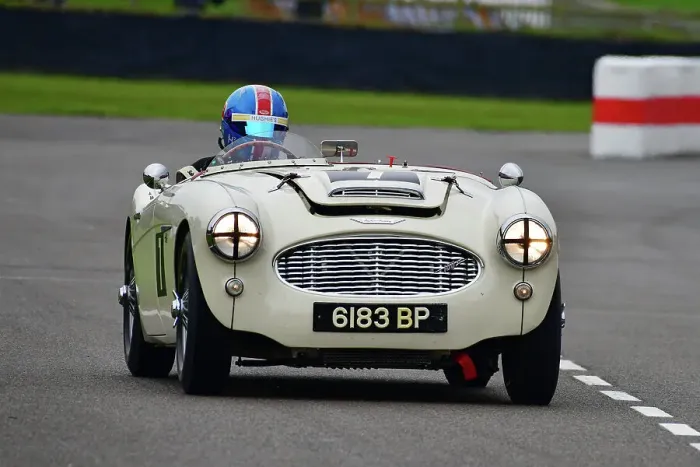 Rights Managed : CJ14 8666 Tim Crighton, Austin Healey 100-6