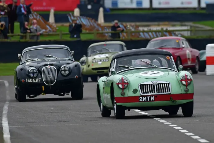 Rights Managed : CJ14 8672 Mark Daniell, MG A Twin Cam Rights Managed : CJ14 8672 Mark Daniell, MG A Twin Cam