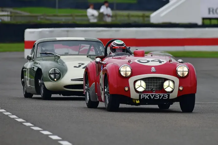 Rights Managed : CJ14 8688 Geoff Gordon, Triumph TR2 Rights Managed : CJ14 8688 Geoff Gordon, Triumph TR2