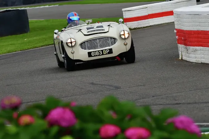 Rights Managed : CJ14 8736 Tim Crighton, Austin Healey 100-6