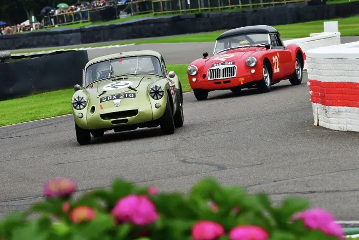 Rights Managed : CJ14 8753 Anthony Binnington, MG A Twin Cam, Le Mans Rights Managed : CJ14 8753 Anthony Binnington, MG A Twin Cam, Le Mans