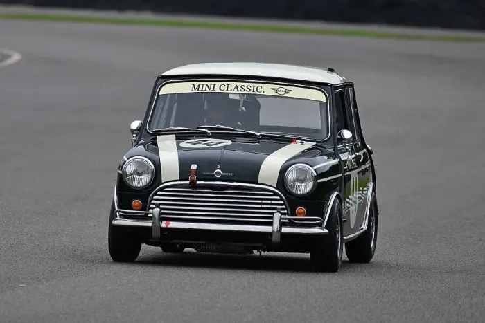 Rights Managed : CJ14 8821 Steve Soper, Morris Mini Cooper S