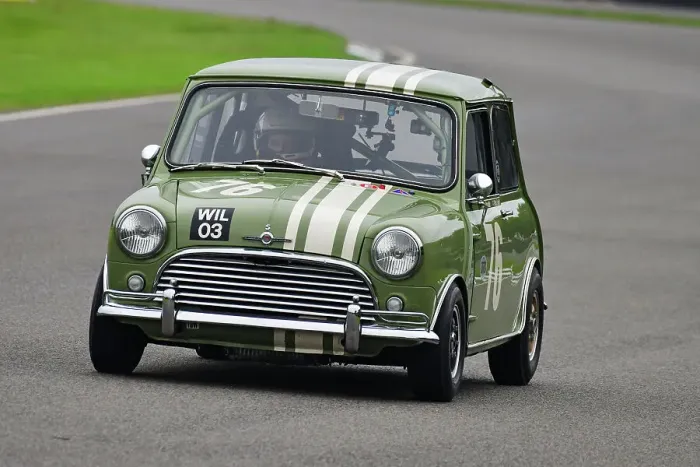 Rights Managed : CJ14 8824 Alex Brundle, Morris Mini Cooper S Rights Managed : CJ14 8824 Alex Brundle, Morris Mini Cooper S