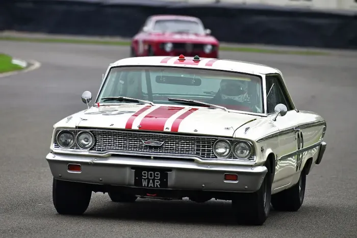 Rights Managed : CJ14 8826 Andy Priaulx, Ford Galaxie 500 Rights Managed : CJ14 8826 Andy Priaulx, Ford Galaxie 500