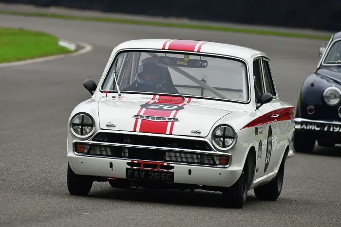 Rights Managed : CJ14 8831 Marcel Fassler, Ford Lotus Cortina Mk1 Rights Managed : CJ14 8831 Marcel Fassler, Ford Lotus Cortina Mk1