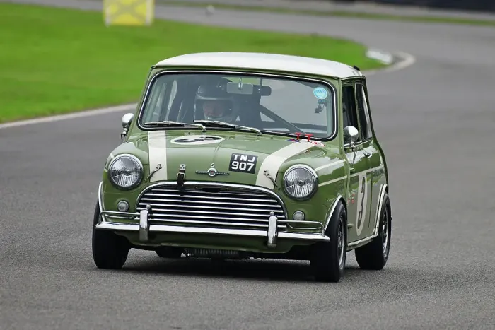 Rights Managed : CJ14 8841 Tony Jardine, Austin Mini Cooper S Rights Managed : CJ14 8841 Tony Jardine, Austin Mini Cooper S