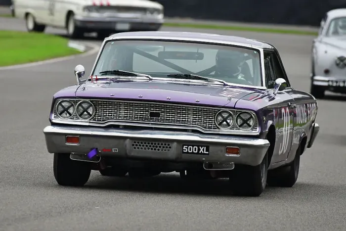 Rights Managed : CJ14 8845 Andre Lotterer, Ford Galaxie 500