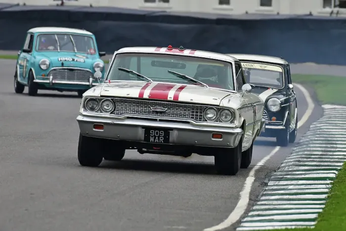 Rights Managed : CJ14 8860 Andy Priaulx, Ford Galaxie 500 Rights Managed : CJ14 8860 Andy Priaulx, Ford Galaxie 500