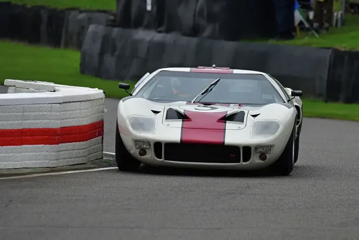 Rights Managed : CJ14 9151 Adrian Newey, Ford GT40 Rights Managed : CJ14 9151 Adrian Newey, Ford GT40