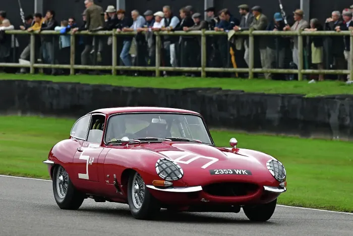 Rights Managed : CJ14 9163 William Paul, Rory Butcher, Jaguar E-Type FHC Rights Managed : CJ14 9163 William Paul, Rory Butcher, Jaguar E-Type FHC
