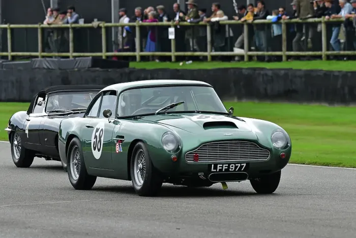 Rights Managed : CJ14 9165 Josh Cook, Alex Thistlewayte, Aston Martin DB4GT Rights Managed : CJ14 9165 Josh Cook, Alex Thistlewayte, Aston Martin DB4GT