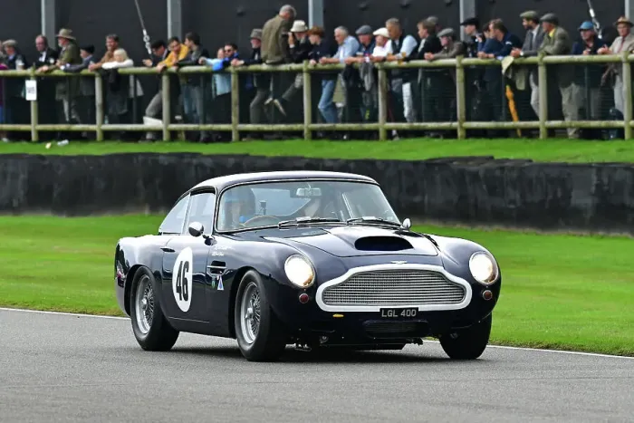 Rights Managed : CJ14 9166 Jimmie Johnson, Dario Franchitti, Aston Martin DB4GT Rights Managed : CJ14 9166 Jimmie Johnson, Dario Franchitti, Aston Martin DB4GT