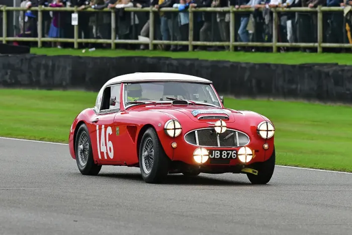 Rights Managed : CJ14 9177 Richard Woolmer, Joseph Willmott, Austin Healey 3000 Mk1 Rights Managed : CJ14 9177 Richard Woolmer, Joseph Willmott, Austin Healey 3000 Mk1