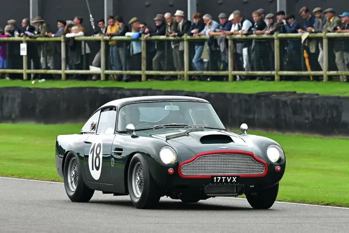 Rights Managed : CJ14 9187 Kyle Tilley, Dwight Merriman, Aston Martin DB4GT