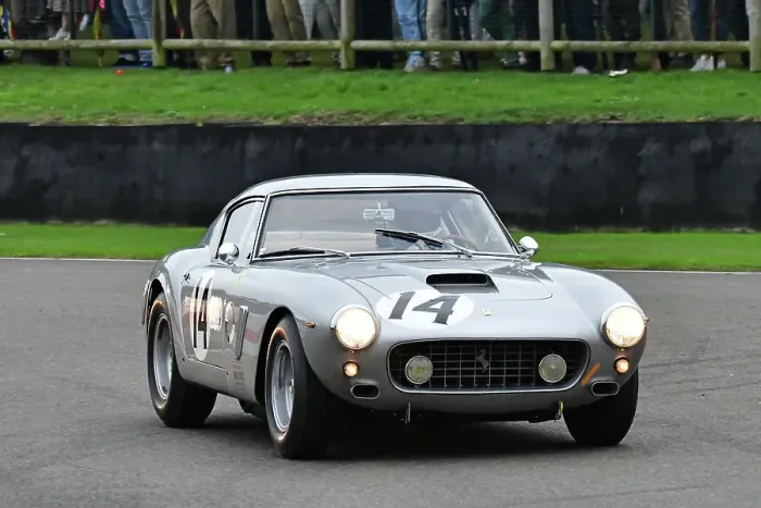 Rights Managed : CJ14 9238 Emanuele Pirro, John Hugenholtz, Ferrari 250 GT SWB-C
