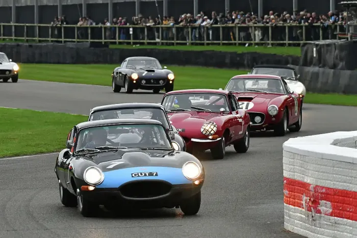 Rights Managed : CJ14 9261 Rob Huff, Richard Meins, Jaguar E-Type Rights Managed : CJ14 9261 Rob Huff, Richard Meins, Jaguar E-Type
