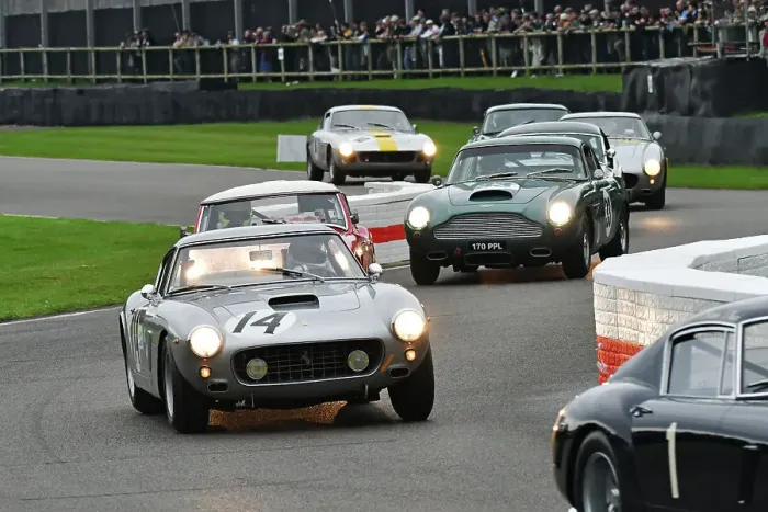 Rights Managed : CJ14 9267 Emanuele Pirro, John Hugenholtz, Ferrari 250 GT SWB-C Rights Managed : CJ14 9267 Emanuele Pirro, John Hugenholtz, Ferrari 250 GT SWB-C