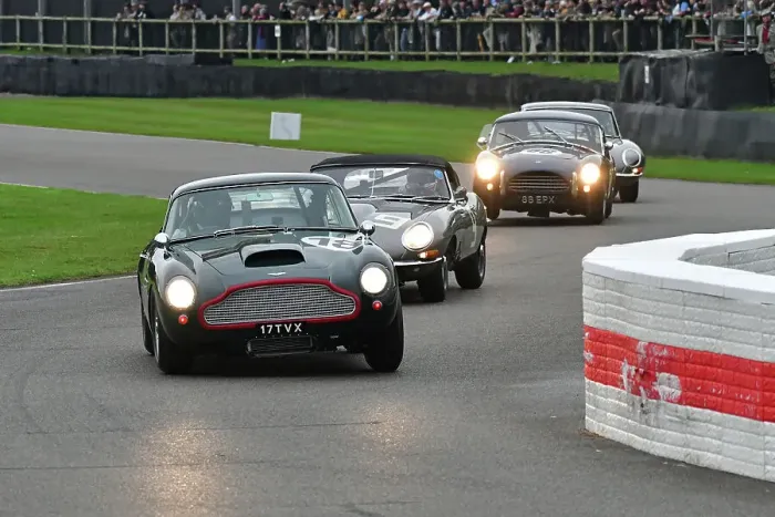 Rights Managed : CJ14 9279 Kyle Tilley, Dwight Merriman, Aston Martin DB4GT Rights Managed : CJ14 9279 Kyle Tilley, Dwight Merriman, Aston Martin DB4GT