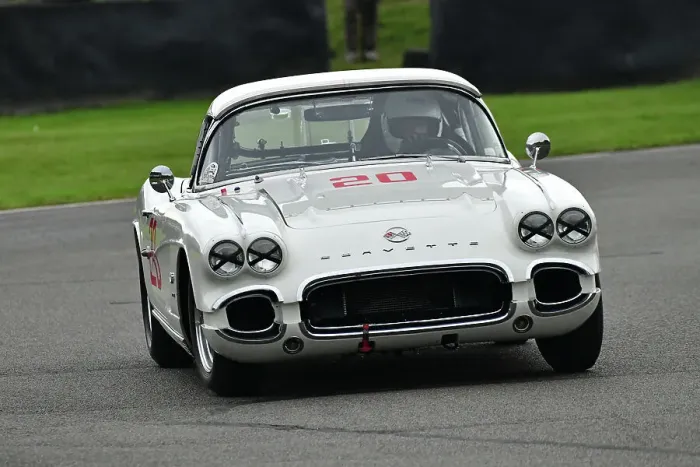 Rights Managed : CJ14 9301 Alan Letts, Peter James, Chevrolet Corvette C1 Rights Managed : CJ14 9301 Alan Letts, Peter James, Chevrolet Corvette C1
