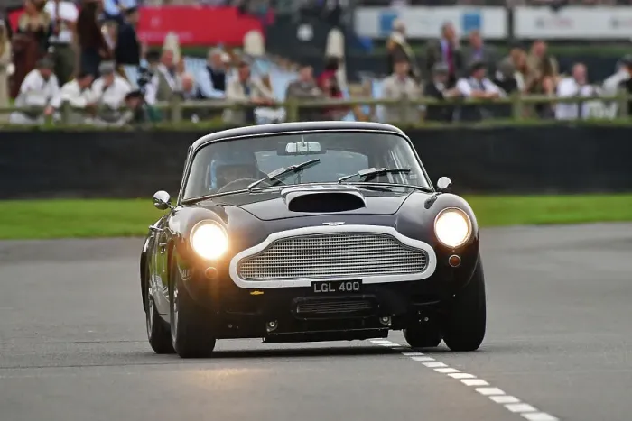 Rights Managed : CJ14 9304 Jimmie Johnson, Dario Franchitti, Aston Martin DB4GT Rights Managed : CJ14 9304 Jimmie Johnson, Dario Franchitti, Aston Martin DB4GT