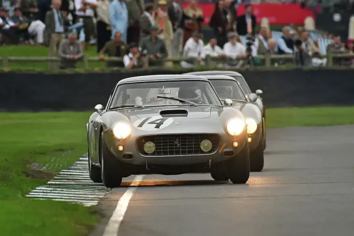 Rights Managed : CJ14 9314 Emanuele Pirro, John Hugenholtz, Ferrari 250 GT SWB-C Rights Managed : CJ14 9314 Emanuele Pirro, John Hugenholtz, Ferrari 250 GT SWB-C