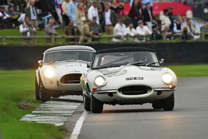 Rights Managed : CJ14 9333 Mike Whitaker, David Gooding, Jaguar E-Type Rights Managed : CJ14 9333 Mike Whitaker, David Gooding, Jaguar E-Type