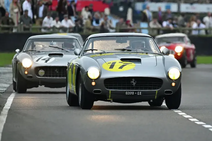 Rights Managed : CJ14 9336 Joe Twyman, Vincent Gaye, Ferrari 250 GT SWB-C Rights Managed : CJ14 9336 Joe Twyman, Vincent Gaye, Ferrari 250 GT SWB-C