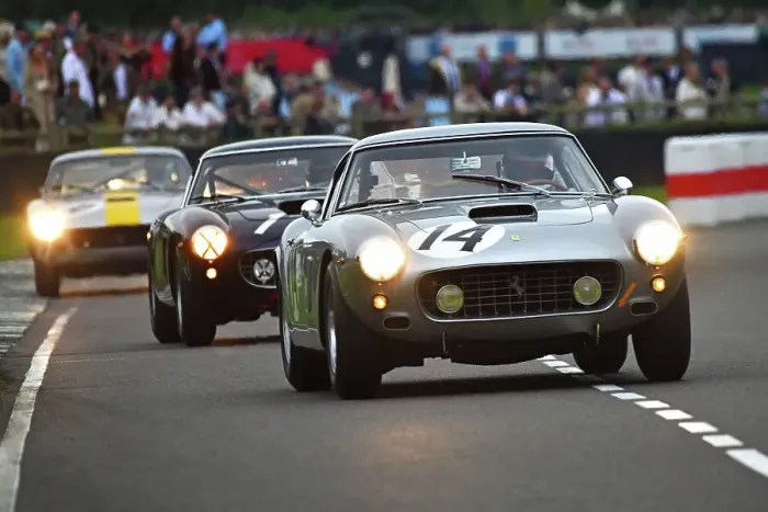 Rights Managed : CJ14 9337 Emanuele Pirro, John Hugenholtz, Ferrari 250 GT SWB-C Rights Managed : CJ14 9337 Emanuele Pirro, John Hugenholtz, Ferrari 250 GT SWB-C