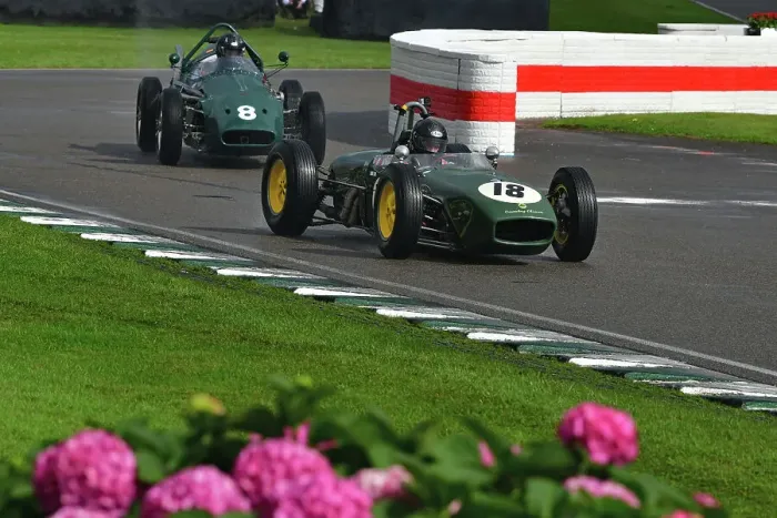 Rights Managed : CJ14 9438 Clinton McCarthy, Lotus-Climax 16