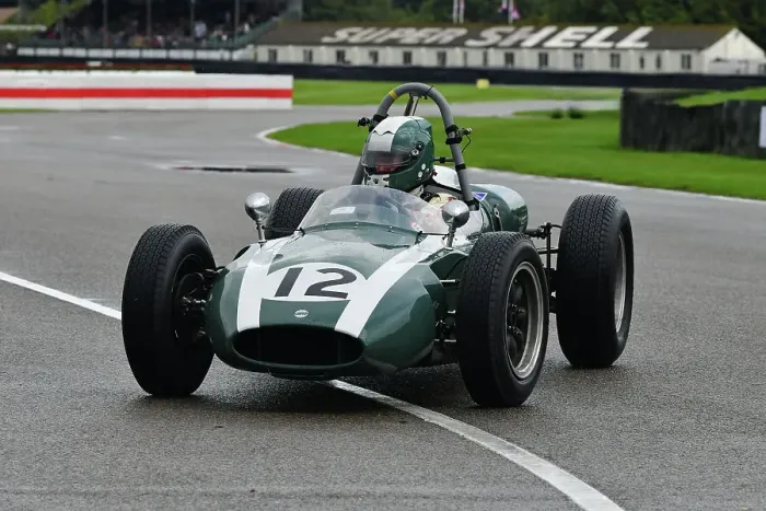 Rights Managed : CJ14 9469 Rudi Friedrichs, Cooper-Climax T53 lowline Rights Managed : CJ14 9469 Rudi Friedrichs, Cooper-Climax T53 lowline