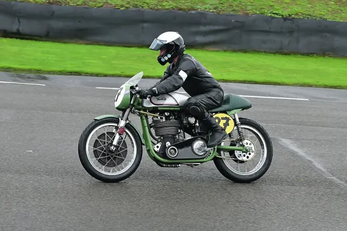 Rights Managed : CJ14 9495 Duncan Fitchett, Norton Dayton Manx Rights Managed : CJ14 9495 Duncan Fitchett, Norton Dayton Manx