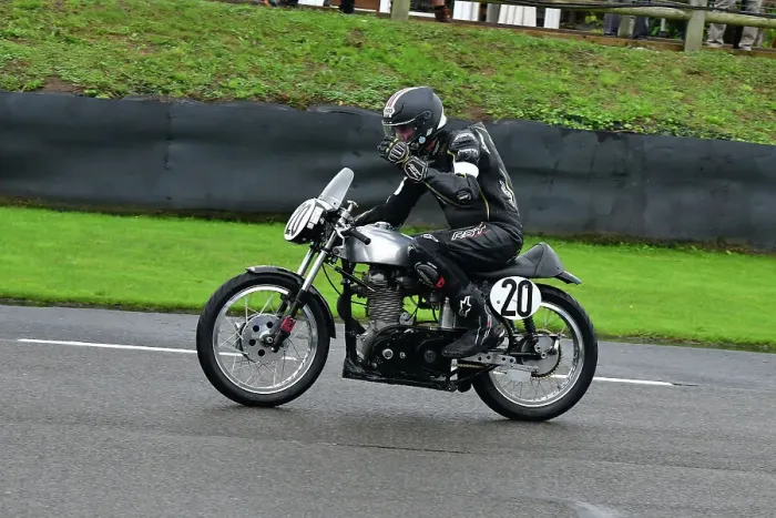 Rights Managed : CJ14 9508 Tony Perkin, Billy McConnell, Velocette MSS 500 Rights Managed : CJ14 9508 Tony Perkin, Billy McConnell, Velocette MSS 500