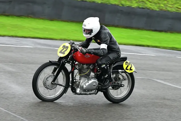 Rights Managed : CJ14 9645 Francois Fabri, Storm Stacey, Gilera San Remo Rights Managed : CJ14 9645 Francois Fabri, Storm Stacey, Gilera San Remo