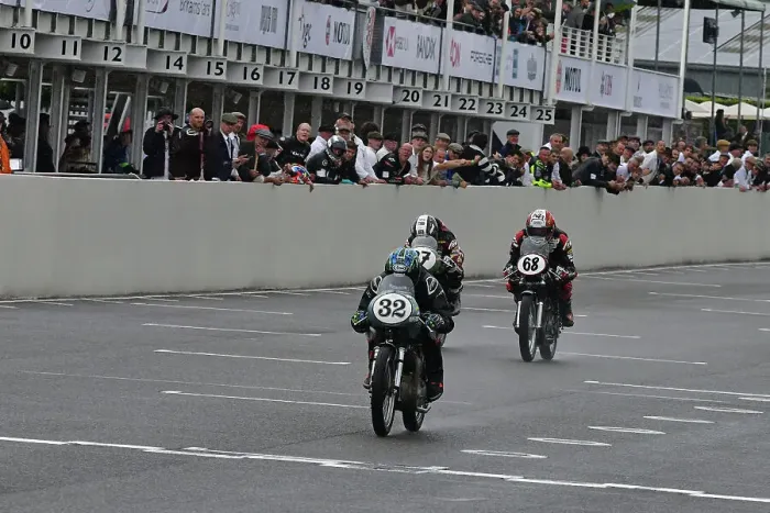 Rights Managed : CJ14 9701 Kevin Rushworth, Ian Hutchinson, Triumph T110, Michael Russell, Michael Rutter, Norton Velocette MSS Rights Managed : CJ14 9701 Kevin Rushworth, Ian Hutchinson, Triumph T110, Michael Russell, Michael Rutter, Norton Velocette MSS
