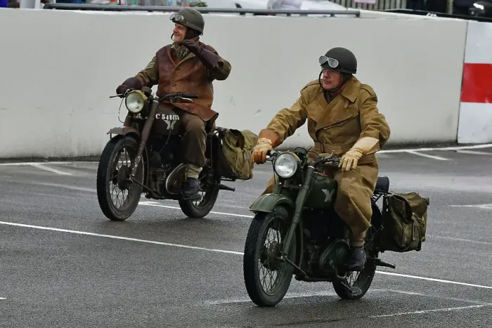 Rights Managed : CJ14 9713 A pair of Matchless G3's Rights Managed : CJ14 9713 A pair of Matchless G3's