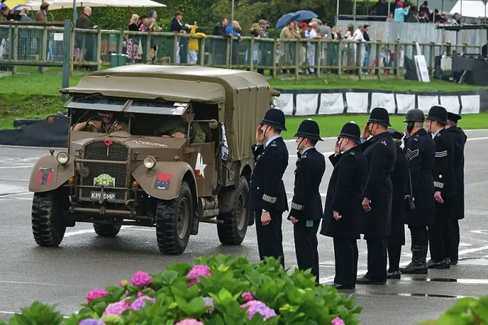 Rights Managed : CJ14 9735 Fordson, War Office Type:Truck (WOT) 2H, KPF 514 P, Z 7053514