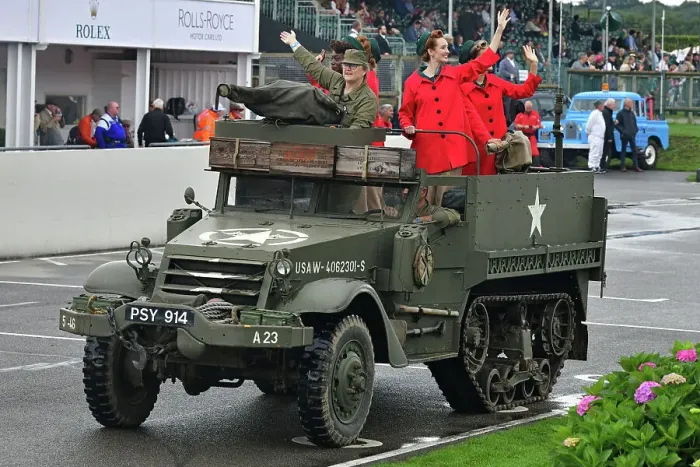 Rights Managed : CJ14 9746 International Harvester Half Track, USA W-4062301-S, PSY 914 Rights Managed : CJ14 9746 International Harvester Half Track, USA W-4062301-S, PSY 914