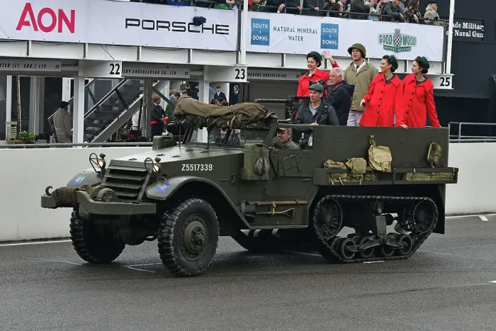 Rights Managed : CJ14 9748 International Harvester Half Track, Z5517339 Rights Managed : CJ14 9748 International Harvester Half Track, Z5517339