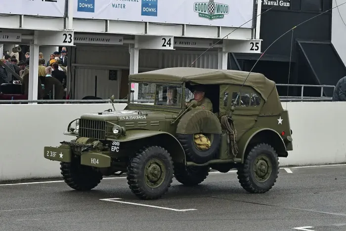 Rights Managed : CJ14 9751 Barry Ring, Dodge WC58, Radio car, 21401454 Rights Managed : CJ14 9751 Barry Ring, Dodge WC58, Radio car, 21401454
