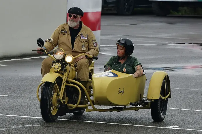 Rights Managed : CJ14 9768 Phil Harrison, Harley-Davidson U1200 Sidecar Combo, Sandy Rights Managed : CJ14 9768 Phil Harrison, Harley-Davidson U1200 Sidecar Combo, Sandy