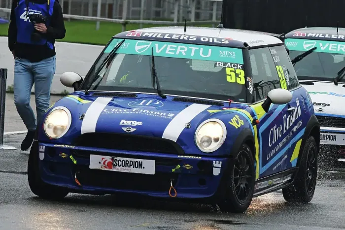 Framed Print : CJ14_9939 James Black, Graves Motorsport, MINI Cooper.jpg Framed Print : CJ14_9939 James Black, Graves Motorsport, MINI Cooper.jpg