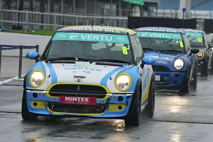 Framed Print : CJ14_9944 Luca Marinoni Osborne, MINI Cooper, Westbourne Motorsport.jpg