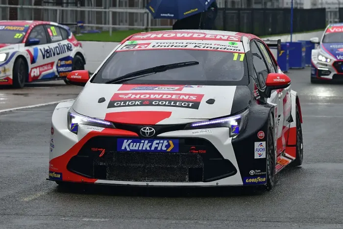 Framed Print : CJ15 0075 Andrew Watson, Toyota Corolla GR Sport, TOYOTA Gazoo Racing UK