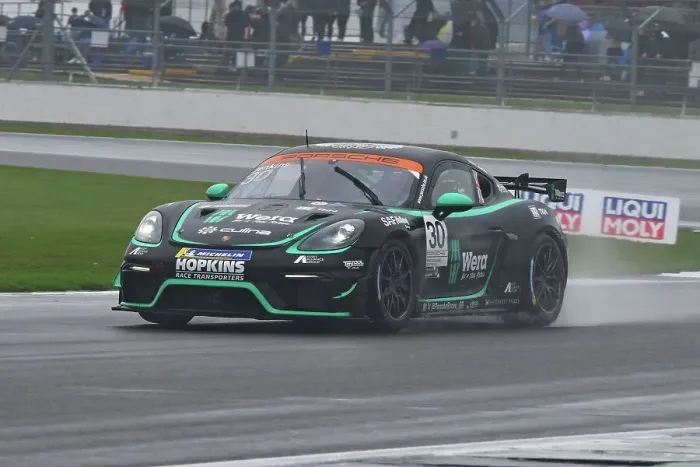 Framed Print : CJ15_0252 Will Jenkins, Team Parker Racing, Porsche 718 Cayman GT4 RS Clubsport.jpg