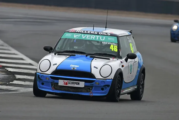Framed Print : CJ15_0961 Paul Manning, MINI Cooper, Mannpower Motorsport.jpg
