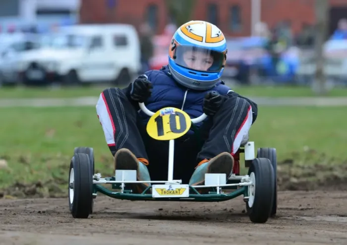 Framed Print : CJ3 0649 Ed Thurston, Trokart-Clinton Framed Print : CJ3 0649 Ed Thurston, Trokart-Clinton