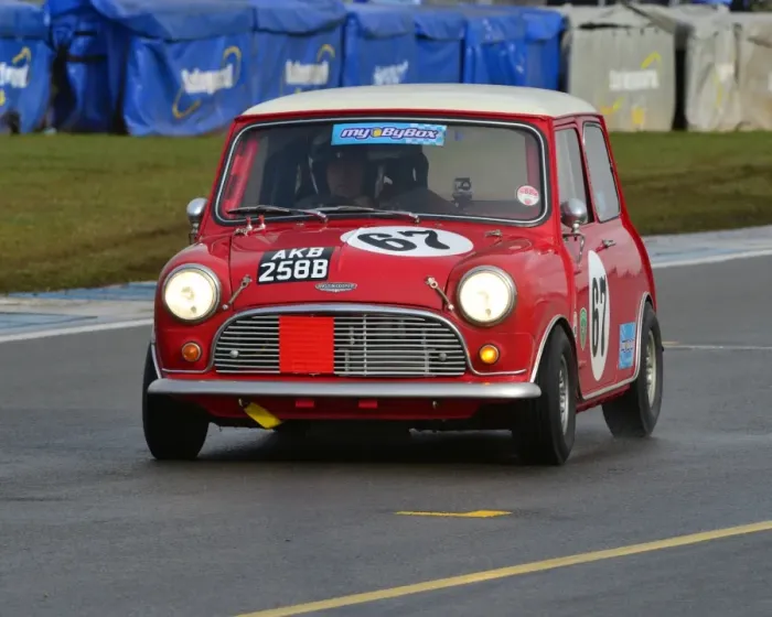 Framed Print : CJ3 1217 Pete Morgan, Austin Mini, AKB 258 B Framed Print : CJ3 1217 Pete Morgan, Austin Mini, AKB 258 B